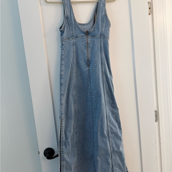 American Eagle Outfitters Blue Midi Dress - Picture 5 of 5